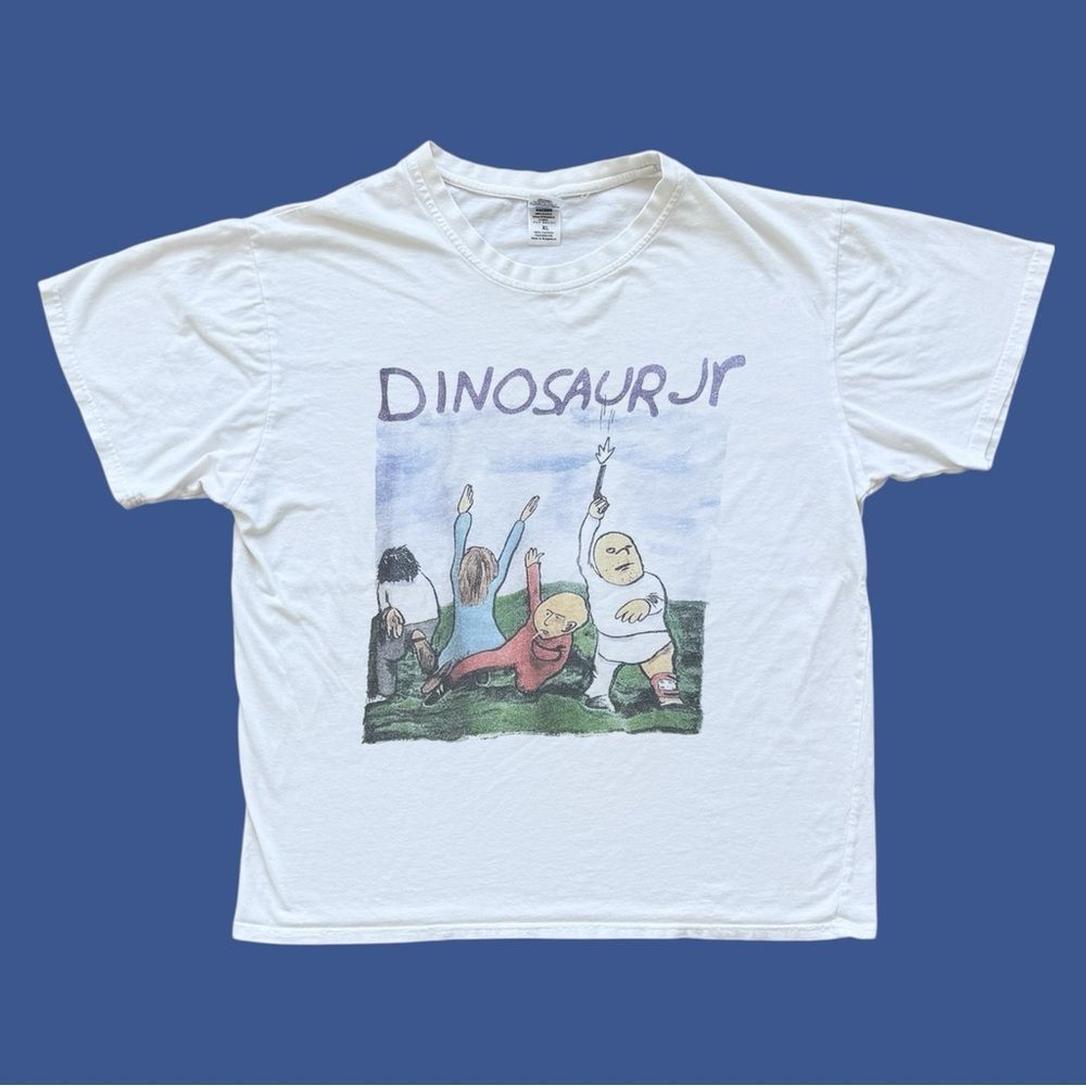 Vtg Dinosaur Jr Without a Sound 1994 Album Cover Reprint  T-shirt Men’s XL